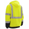GSS Safety Class 3 Zipper Front Hooded Sweatshirt